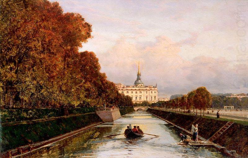 View to Michael's Castle in Petersburg from Lebiazhy Canal, Alexey Bogolyubov